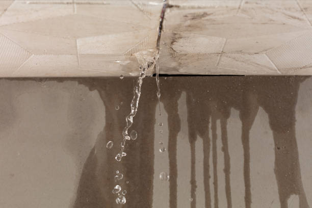 Professional Flood Damage Cleanup technician working in Gerton, NC